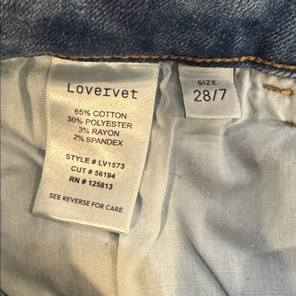 Lovevet Women’s Straight Leg Jeans - Light Blue - Picture 5 of 6